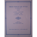 Lafosse Trois Pieces de Style Posaune Klavier AL21679