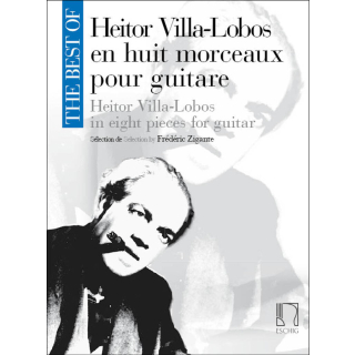 Heitor Villa-Lobos en huit morceaux pour guitare DF16029