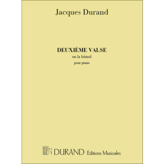 Durand Deuxieme Valse en La Bemol Op. 86 Klavier DF3050