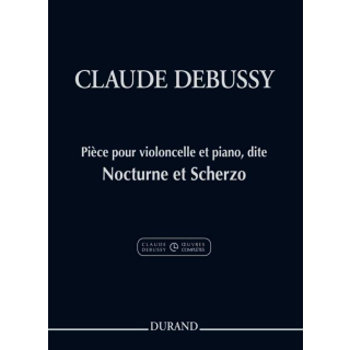 Debussy Nocturne et Scherzo Cello Klavier DD16261