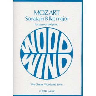 Mozart Sonata B-Dur K. 292 Fagott Klavier CH55239