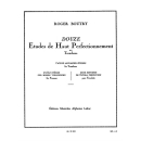 Boutry 12 Etudes de Haut Perfectionnement Posaune AL21853