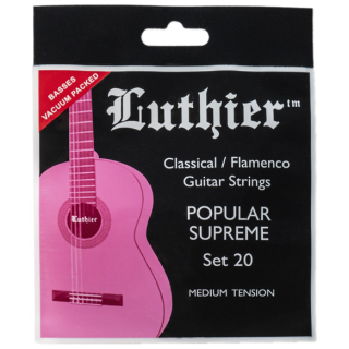 Luthier 20 Classical Guitar Strings Set