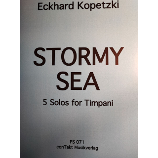 Kopetzki Stormy Sea 5 Solos for Timpani PS071