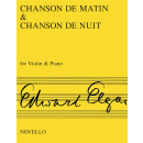 Elgar Chanson de matin + Chanson de nuit Violine Klavier NOV120431R