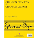 Elgar Chanson de matin + Chanson de nuit Violine Klavier NOV120431R