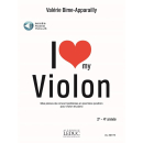 Bime-Apparailly I Love my Violon Violine Klavier Audio AL30772