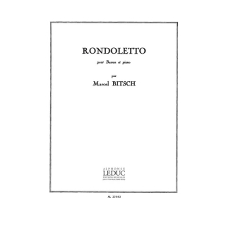 Bitsch Rondoletto Fagott Klavier AL20649