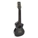 Korala PUG-40-BK Poly Ukes Polycarbonat Guitarlele