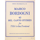 Bordogni 43 Bel Canto Studies Tuba AL28604