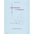 Grovlez Sarabande et Allegro Klarinette Klavier AL21268