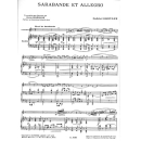 Grovlez Sarabande et Allegro Klarinette Klavier AL21268