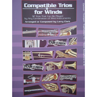 Clark Compatible Trios for Winds Clarinet Trumpet CF-WF129