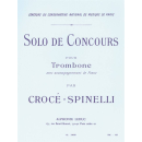 Croce-Spinelli Solo de Concours Posaune Klavier AL24688