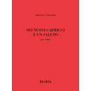 Sciarrino Sei Nuovi Capricci un Saluto Violine NR142647