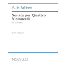 Sallinen Sonata per Quattro Violoncelli NOV100464