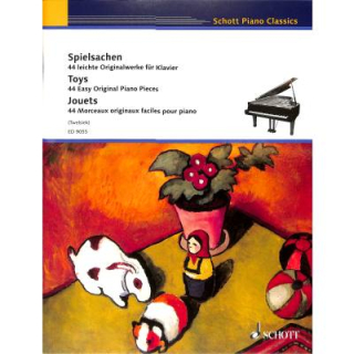 Twelsiek Spielsachen 50 Originalwerke Klavier ED9055