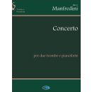 Manfredini Concerto 2 Trompeten Klavier MK3250