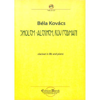 Kovacs Sholem-Alekhem rov Feidman Klarinette Klavier EDL2112
