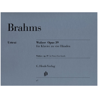 Brahms Walzer op. 39 Klavier 4MS HN67