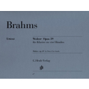 Brahms Walzer op. 39 Klavier 4MS HN67