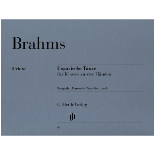 Brahms Ungarische Taenze Klavier 4 MS HN68