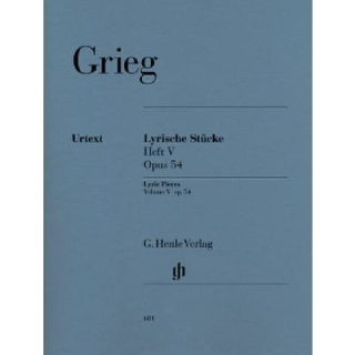 Grieg Lyrische Stuecke 5 op 54 Klavier HN681