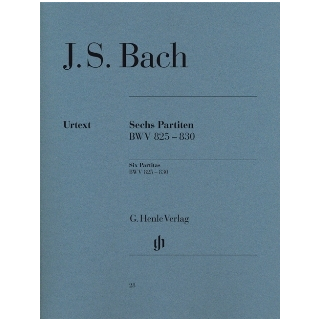Bach 6 Partiten BWV 825-830 Klavier HN28