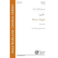 Whitacre Water Night Chor SATB WDW1008