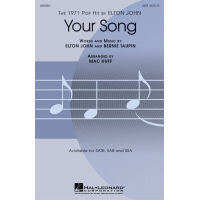Elton John Your Song Chor SATB Klavier H gallery