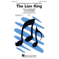 Elton John The Lion King Madley Chor SAT gallery
