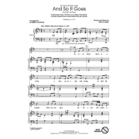 Billy Joel And So It Goes Chor SAB Klavier HL08202318 2