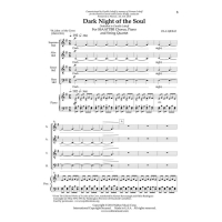 Gjeilo Dark Night of the Soul Chor SSAATTBB Klavier WW1463 2