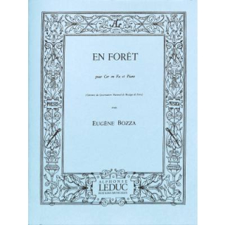 Bozza En Foret Horn F Klavier AL19955