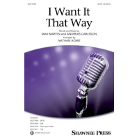 Carlsson I Want it That Way Chor SATB HL gallery