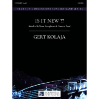 Kolaja Is it New? Tenor Saxophone Solo C gallery