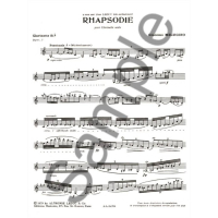 Miluccio Rhapsodie Klarinette Solo AL25704 2