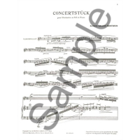 Gallois-Montbrun Concertstück Klarinette Klavier AL2047