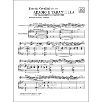 Cavallini Adagio e Tarantella Klarinette Klavier NR12754200 