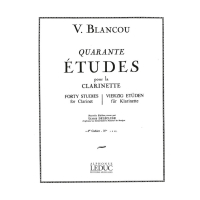 Blancou 40 Etüden für Klarinet gallery