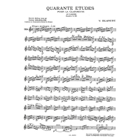 Blancou 40 Etüden für Klarinette Vol. 1 AL21273 2