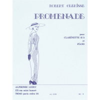 Clerisse Promenade Klarinette Klavier AL22895