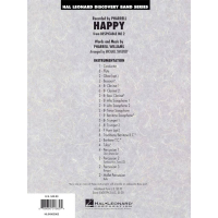 Williams Happy from Despicable Me 2 Concert Band HL04003962 
