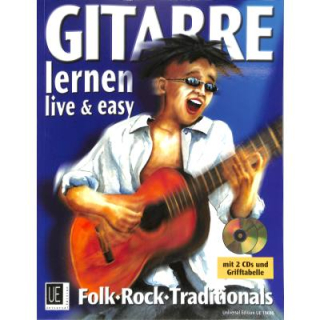 Haberl Gitarre lernen live & easy Gitarre 2 CDs UE19690