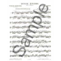 Lamorlette 12 Etudes Oboe AL21267 2