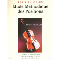 Hauchard Etude Methodique des Positions Vol 4 Violine...