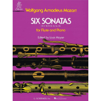 Mozart 6 Sonatas KV 10-15 Flöte Kla gallery