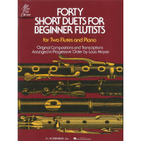 Moyse 40 Short Duets for Beginner Flutis gallery