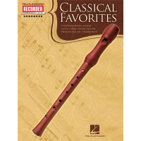 Hal Leonard Recorder Songbook Classical Favorites HL00710055