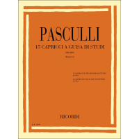 Pasculli 15 Capricci a Guisa di Studi Ob gallery